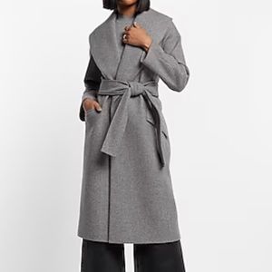 Express Wrap Lapel Coat